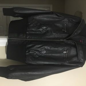 Leather jacket